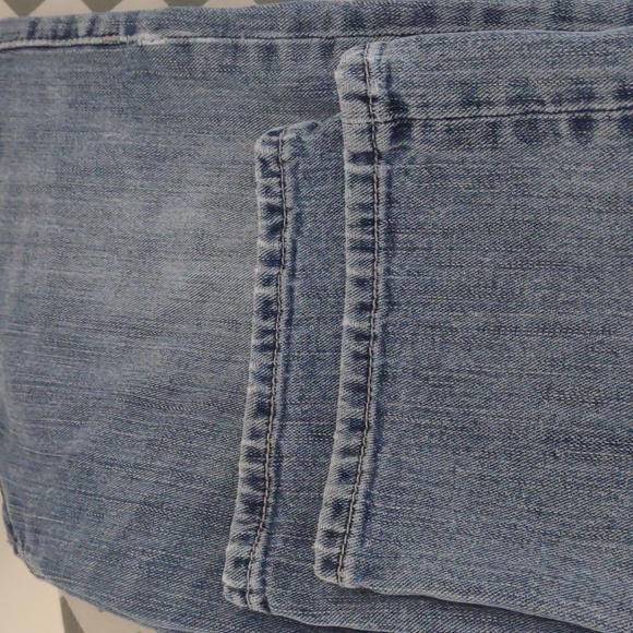 BootHeel Trading Co jeans Size 29/6 blue Fairfax Relaxed Capri - Picture 12 of 12